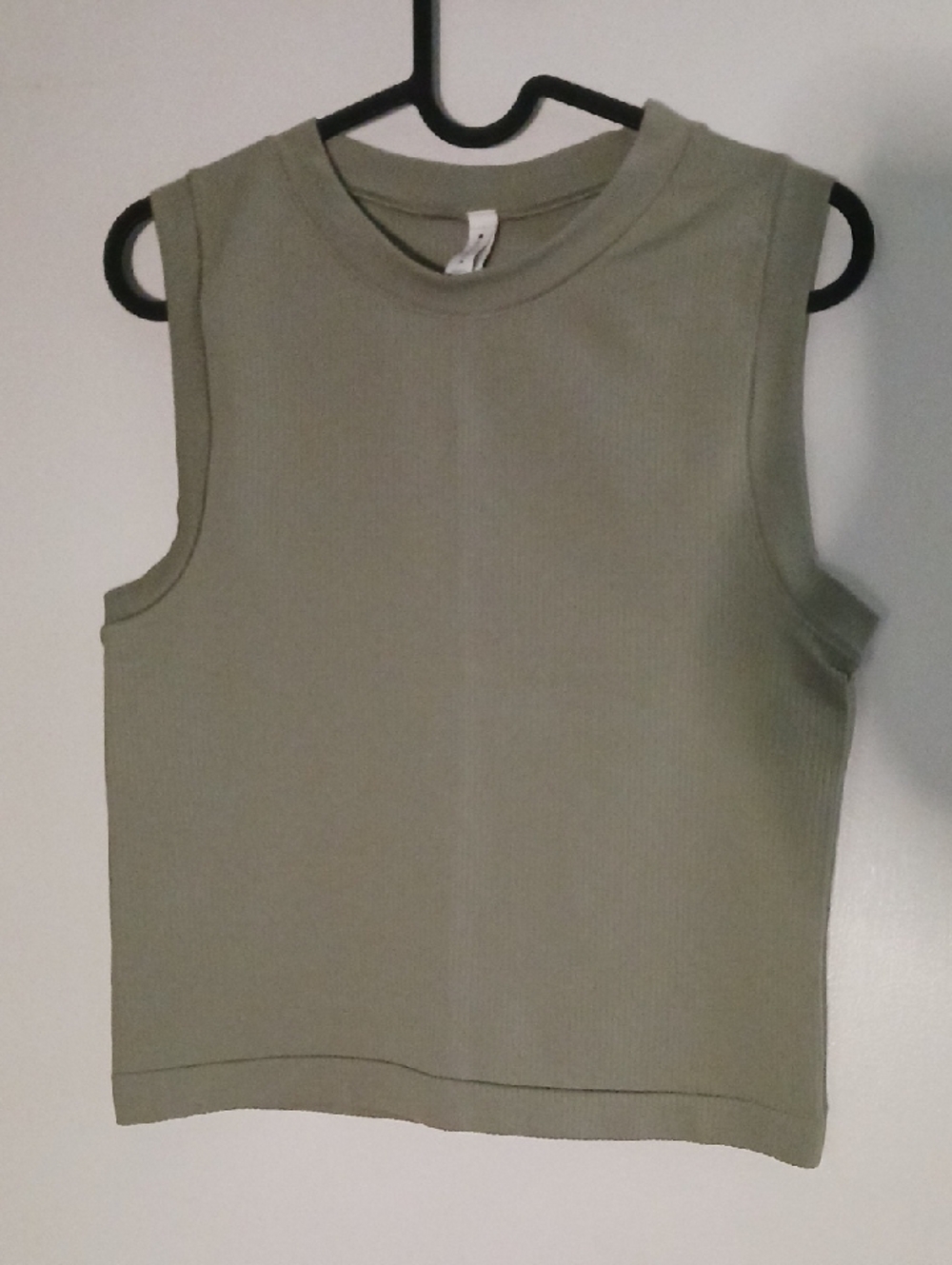 Athleta Ribbed Sleeveless Tank - Sage